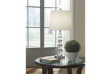 Joaquin Clear/Silver Finish Table Lamp