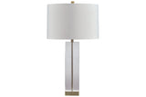 Teelsen Clear/Gold Finish Table Lamp