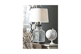 Sharolyn Transparent/Silver Finish Table Lamp