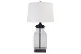 Sharolyn Transparent/Silver Finish Table Lamp