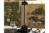 Talar Clear/Bronze Finish Table Lamp