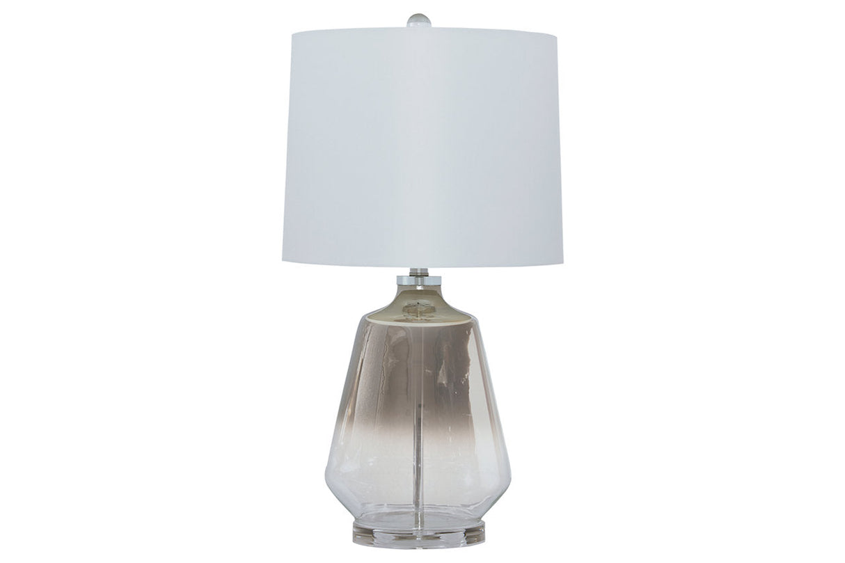 Jaslyn Silver Finish Table Lamp