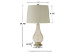 Latoya Champagne Table Lamp