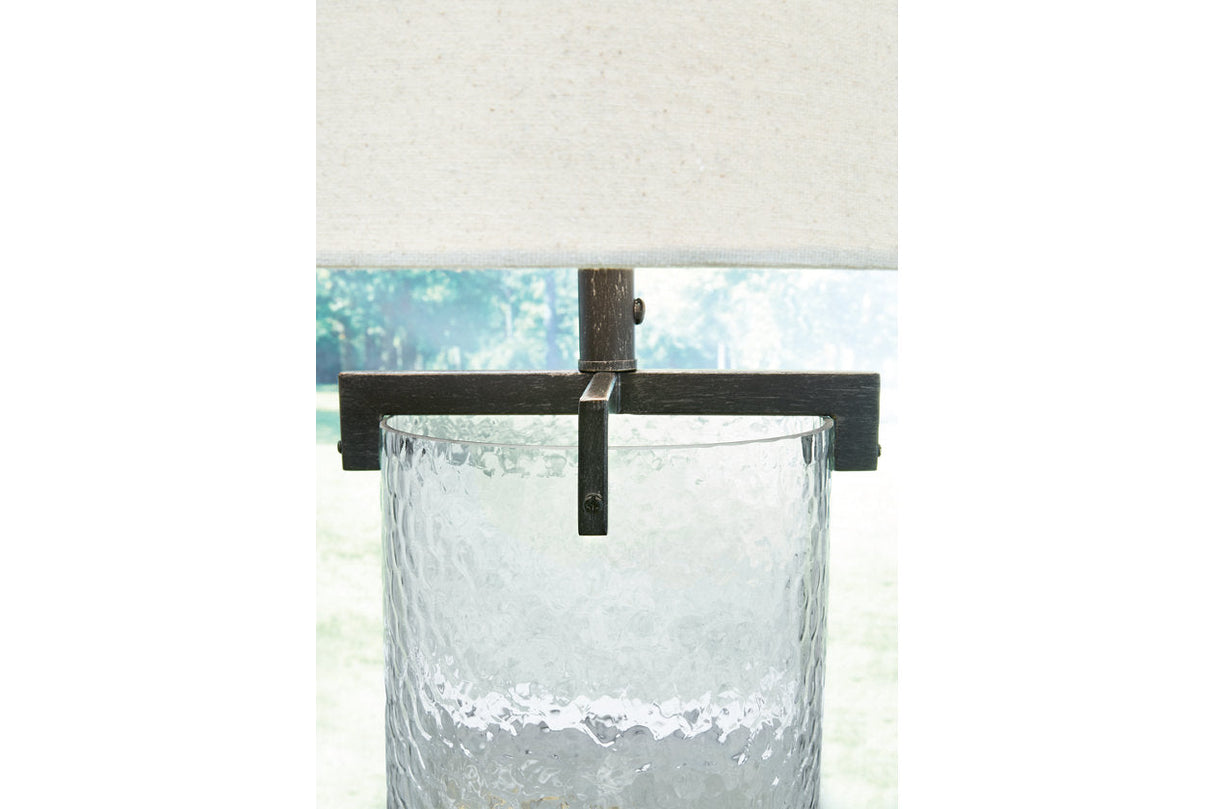 Fentonley Clear/Antique Black Table Lamp