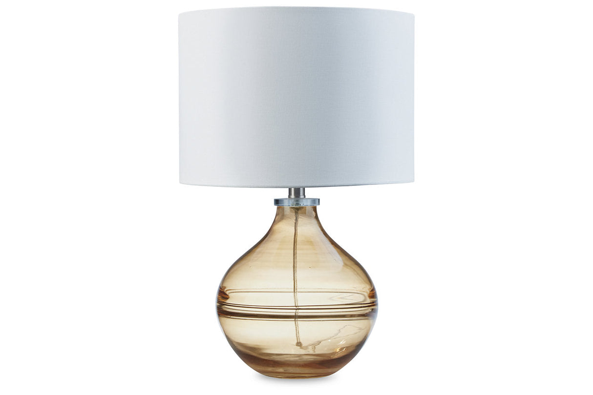 Lemmitt Amber Table Lamp