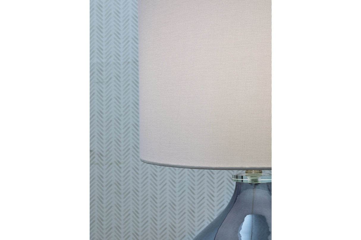 Lemmitt Navy Table Lamp