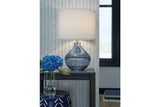 Lemmitt Navy Table Lamp