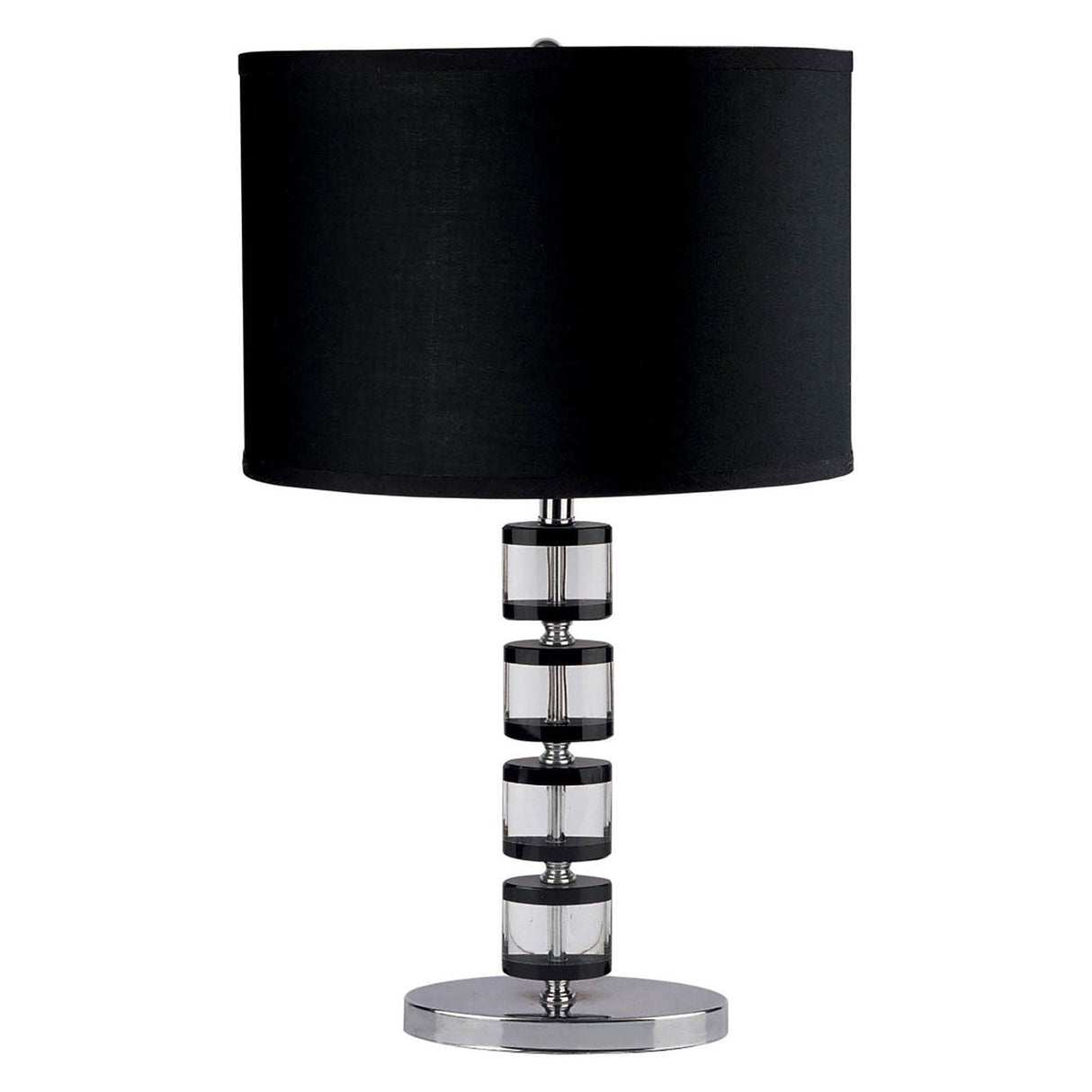 Zoe Black Table Lamp