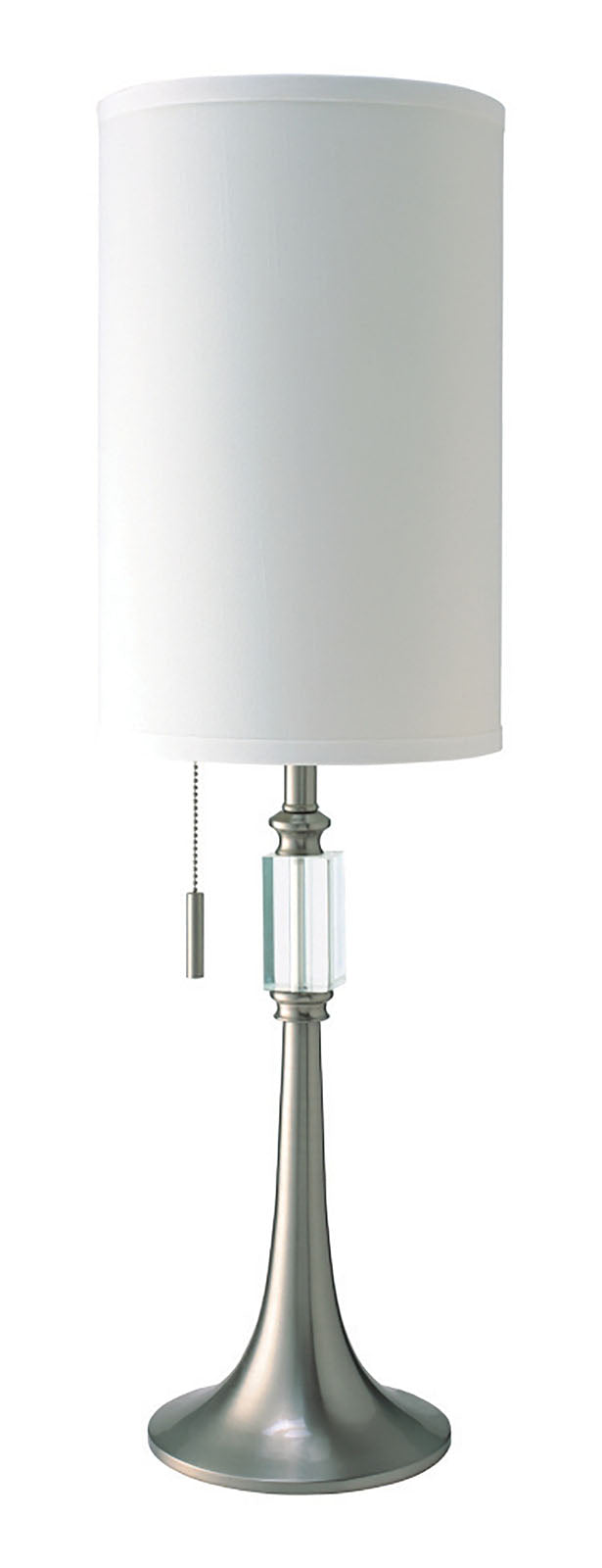 Aya White/Silver Table Lamp