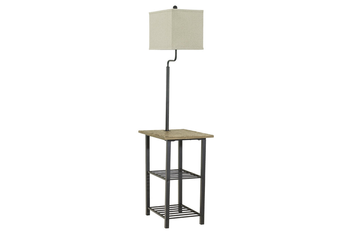 Shianne Black Floor Lamp