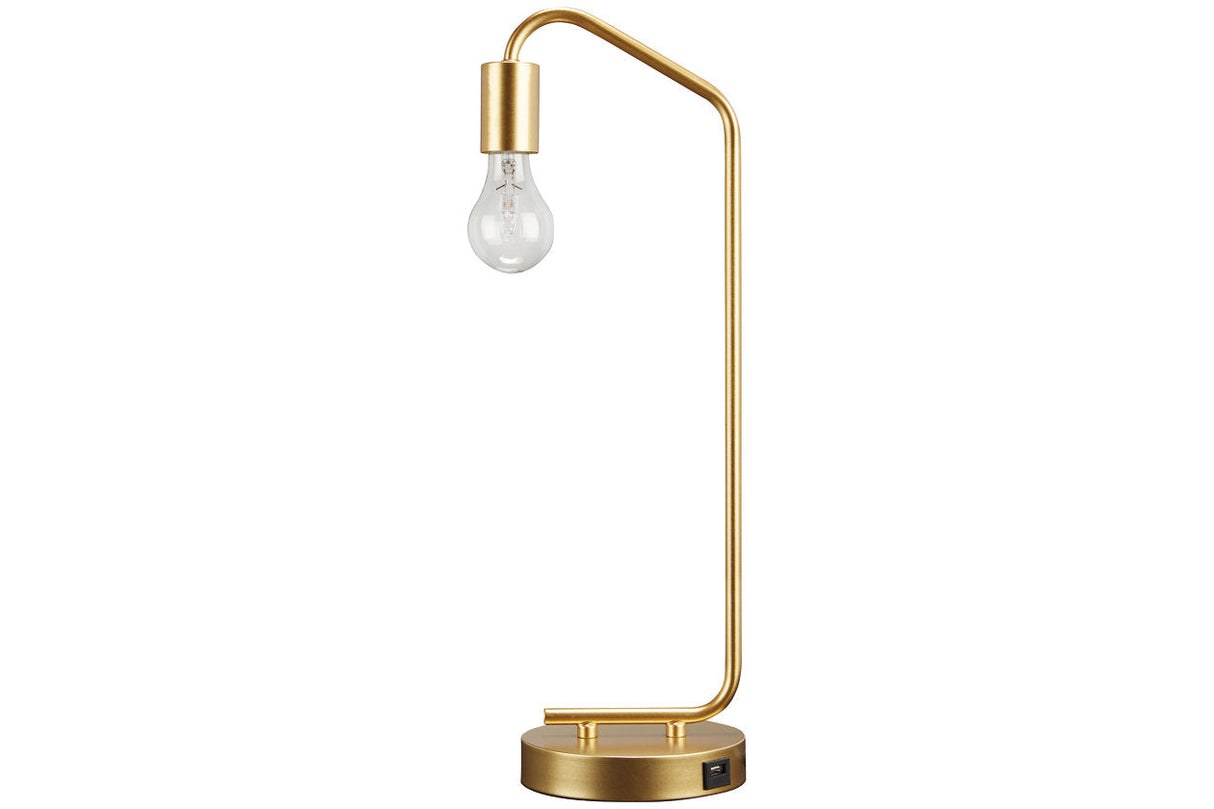 Covybend Gold Desk Lamp