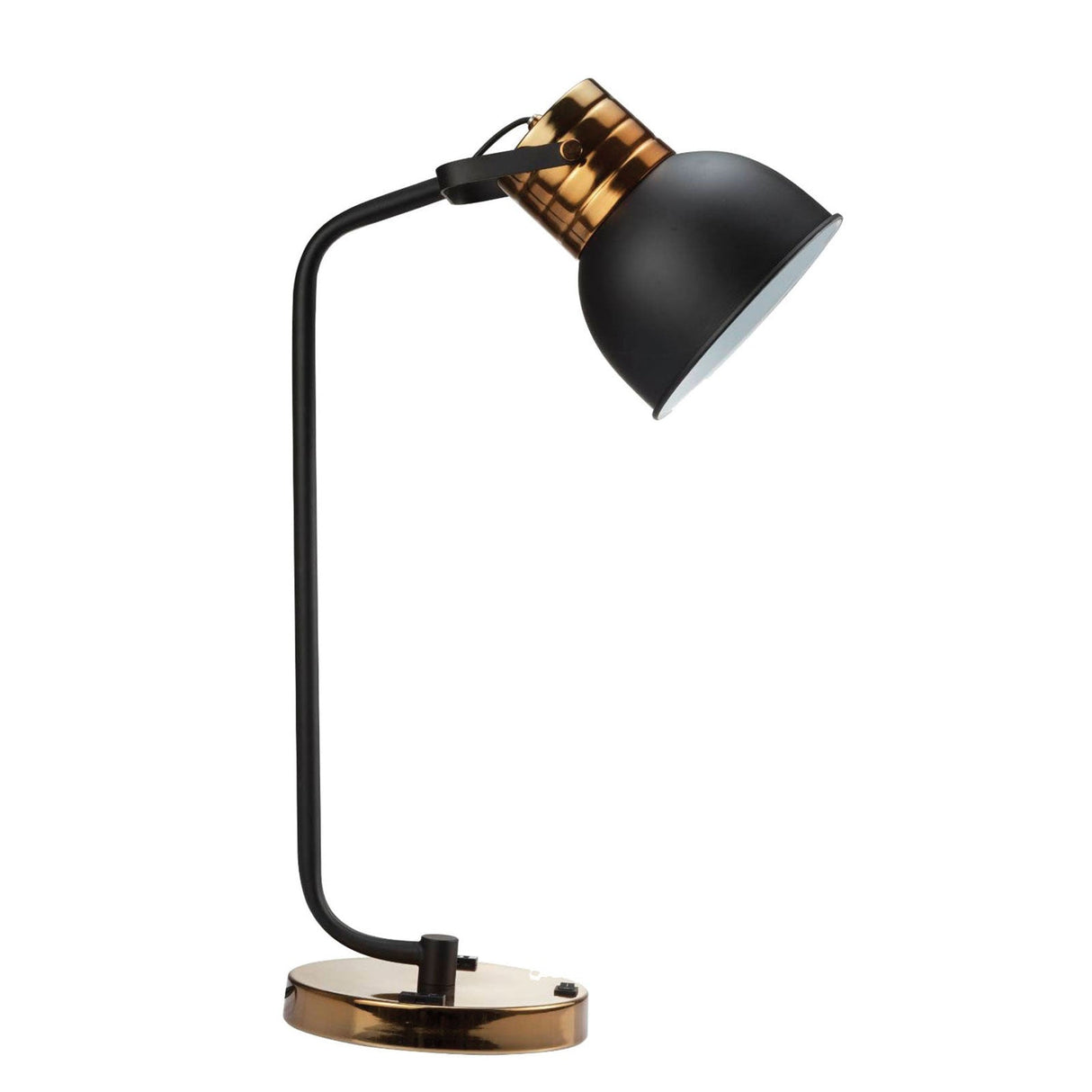 Urien Black/Antique Gold Table Lamp