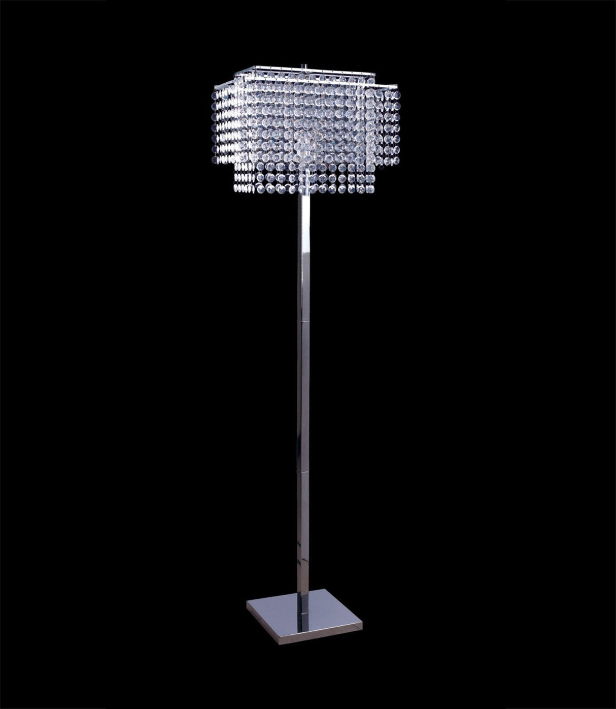 Kit Chrome Floor Lamp