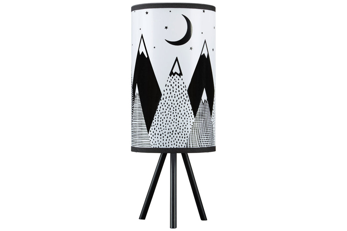 Manu White/Black Table Lamp