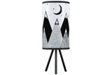 Manu White/Black Table Lamp