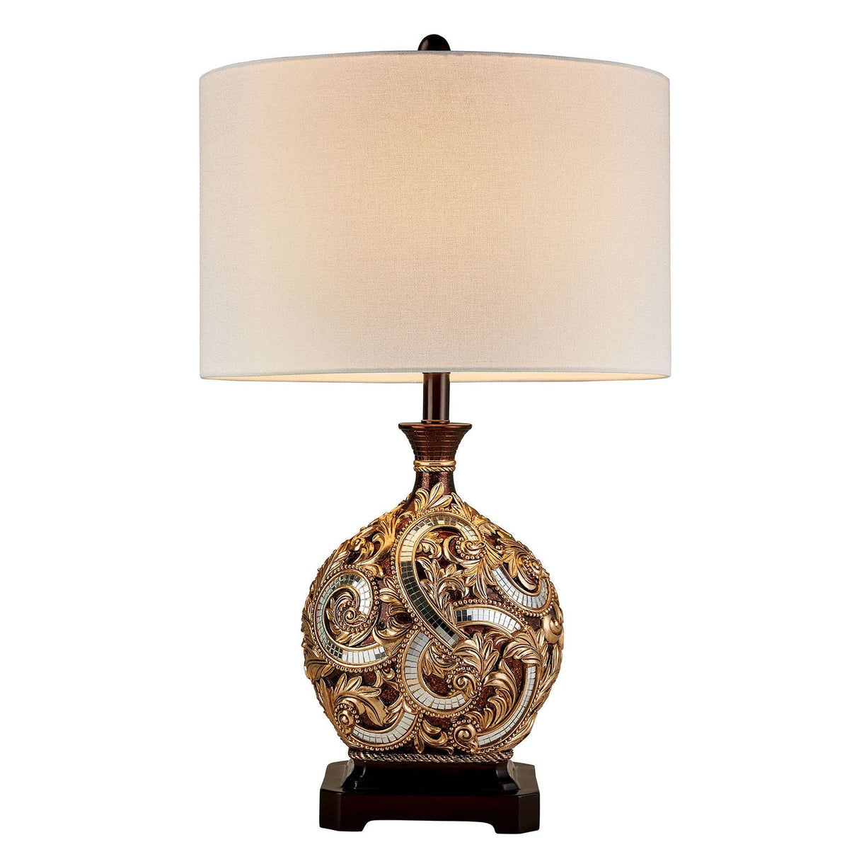 Guadalupe Gold/Brown Table Lamp