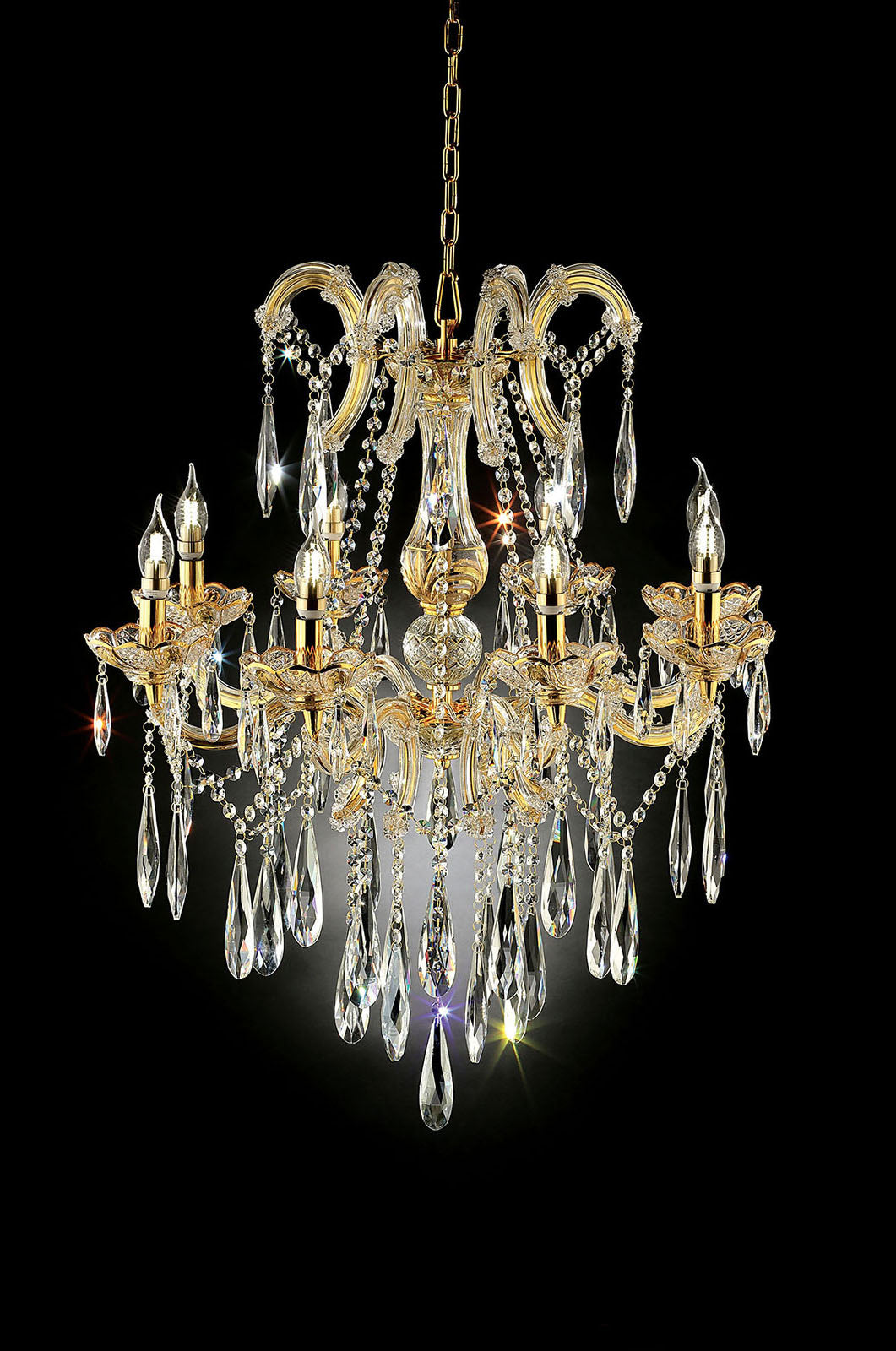 Christiana Gold Ceiling Lamp