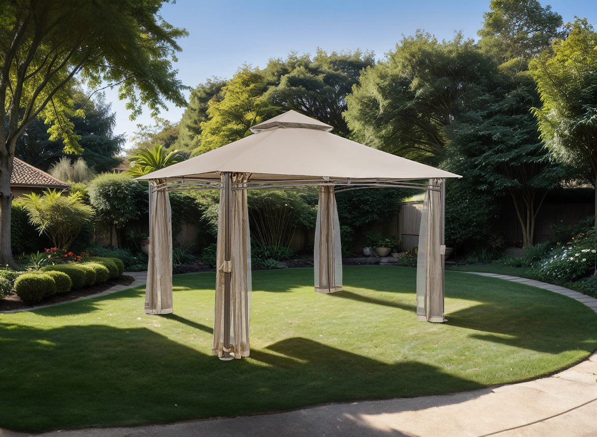 Gordola Brown Outdoor Canopy 13' X 10'