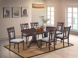Lakewood Dark Brown Dining Room Set