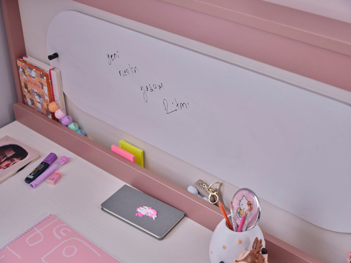 Linda Kids Room Set (Twin Bed & Study Desk & Nightstand) by Furnia at Eve Furniture