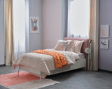 Linda Twin Bed With Headboard by Furnia at Eve Furniture