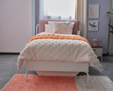 Linda Twin Bed With Headboard by Furnia at Eve Furniture