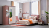 Linda Kids Room Set (Twin Bed & Study Desk & Nightstand) by Furnia at Eve Furniture