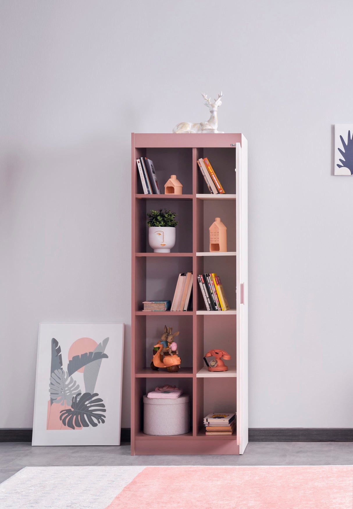 Linda Bookcase by Furnia at Eve Furniture