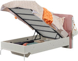 Linda Twin Bed With Headboard by Furnia at Eve Furniture