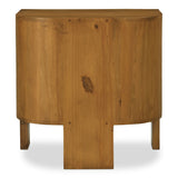 Lachlan Brown Nightstand by Moe's Home at Eve Furniture