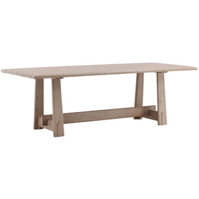Lachlan Dining Table, Light Natural by Dovetail at Eve Furniture