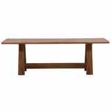 Lachlan Dining Table, Natural by Dovetail at Eve Furniture