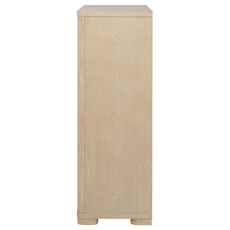 Ladera 5-drawer Bedroom Chest of Drawers Light Elm by Coaster at Eve Furniture