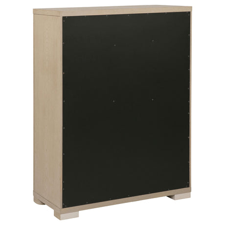 Ladera 5-drawer Bedroom Chest of Drawers Light Elm by Coaster at Eve Furniture