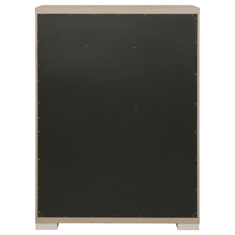 Ladera 5-drawer Bedroom Chest of Drawers Light Elm by Coaster at Eve Furniture