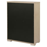 Ladera 5-drawer Bedroom Chest of Drawers Light Elm by Coaster at Eve Furniture