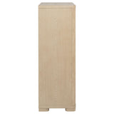 Ladera 5-drawer Bedroom Chest of Drawers Light Elm by Coaster at Eve Furniture