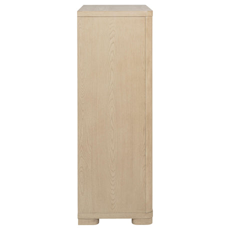 Ladera 5-drawer Bedroom Chest of Drawers Light Elm by Coaster at Eve Furniture