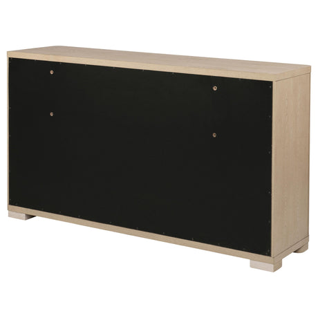 Ladera Light Elm 6-Drawer Bedroom Dresser by Coaster at Eve Furniture
