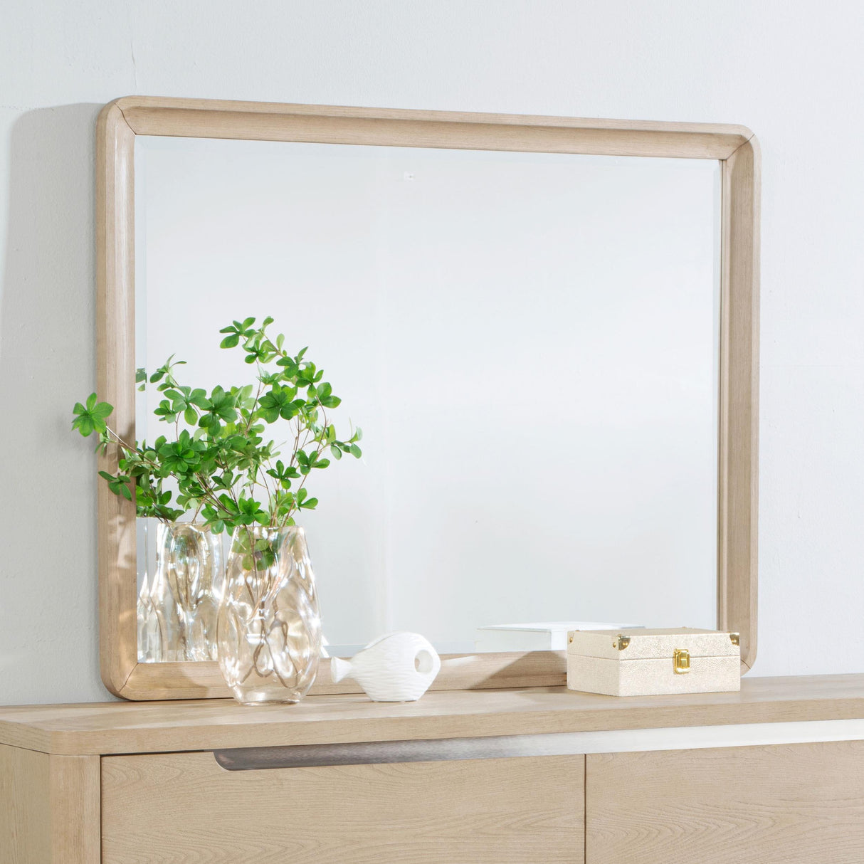 Ladera Dresser Mirror Light Elm by Coaster at Eve Furniture