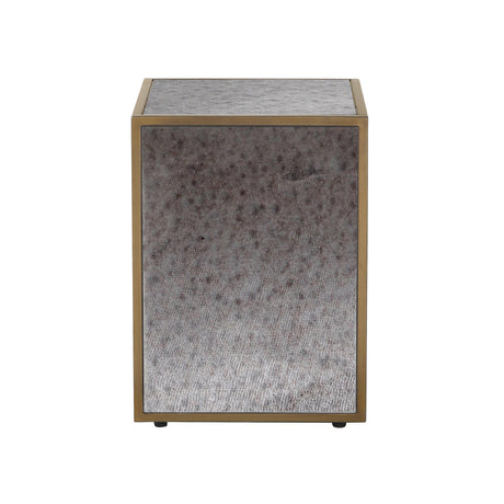 Lana Mirrored Side Table by TOV Furniture at Eve Furniture