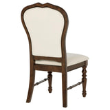 Landon Rich Brown Dining Side Chair, Set of 2 by Coaster at Eve Furniture