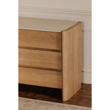 Lane Natural 6 Drawer Dresser by Moe's Home at Eve Furniture