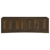 Laughlin Dark Pine 3-Piece Entertainment Center TV Stand by Coaster at Eve Furniture
