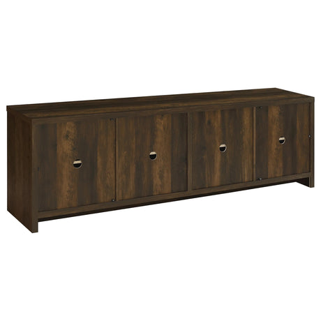 Laughlin Dark Pine 3-Piece Entertainment Center TV Stand by Coaster at Eve Furniture