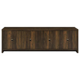 Laughlin Dark Pine 3-Piece Entertainment Center TV Stand by Coaster at Eve Furniture