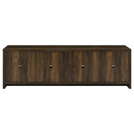 Laughlin Dark Pine 3-Piece Entertainment Center TV Stand by Coaster at Eve Furniture