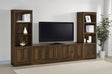Laughlin Dark Pine 3-Piece Entertainment Center TV Stand by Coaster at Eve Furniture