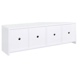 Laughlin White 3-Piece Entertainment Center TV Stand by Coaster at Eve Furniture