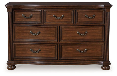 Lavinton Brown Poster Bedroom Set by Ashley at Eve Furniture